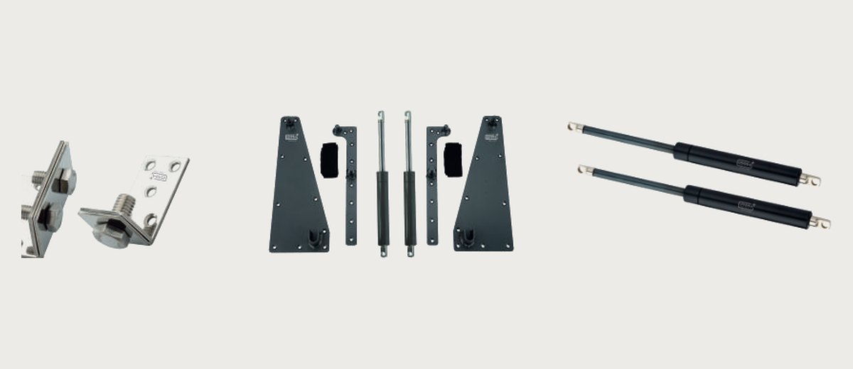 Bed Socket, Wall Mounting, Bed Lifter & Gas Pump