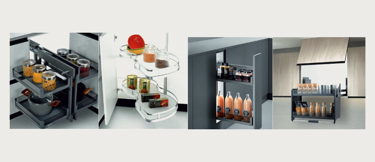 Magic Corner, Swing Corner & Pull-Out Systems